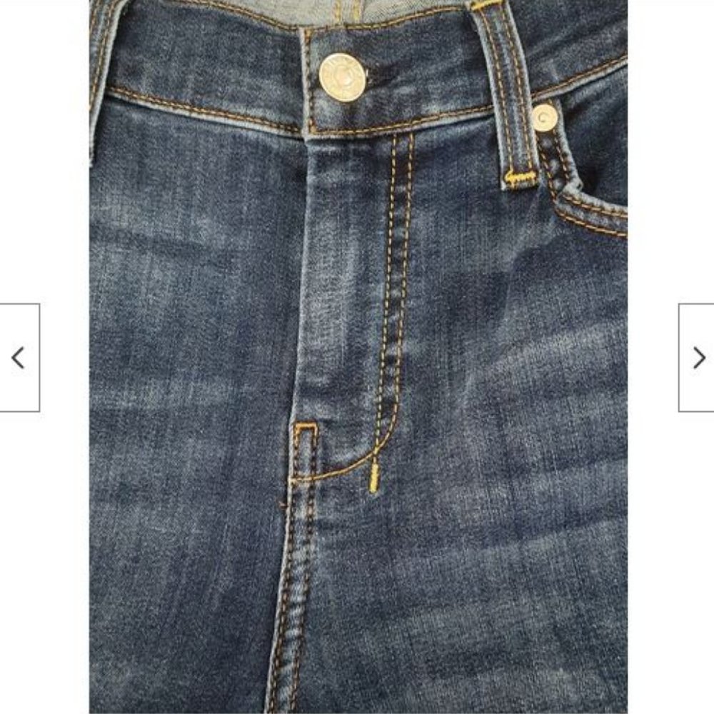 NWT 7 for All Mankind Dojo Wide Leg Jeans 30 Nordica - Picture 12 of 14